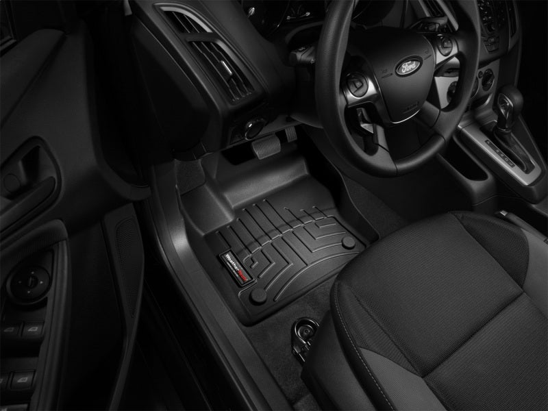 WeatherTech 12-14 Ford Focus Front FloorLiner - Black