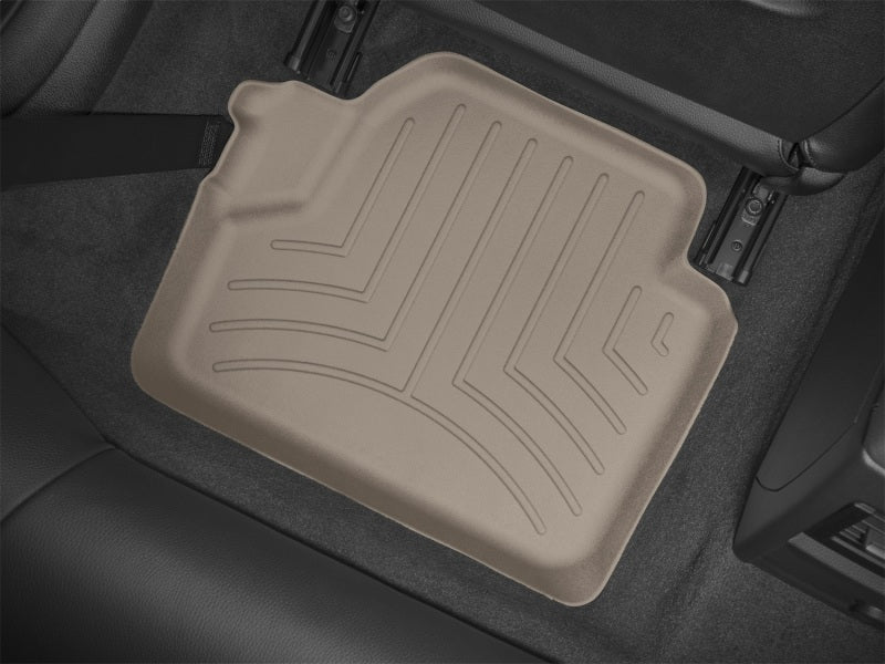 WeatherTech 14+ BMW 4-Series Rear FloorLiner - Tan
