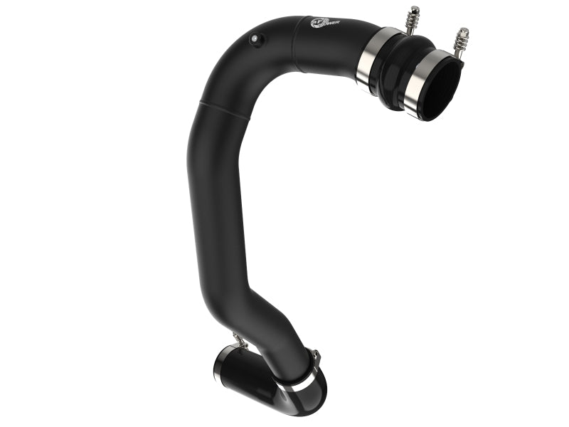 aFe 08-10 Ford Trucks V8-6.4L (td) BladeRunner 3 IN Aluminum Hot Charge Pipe - Black