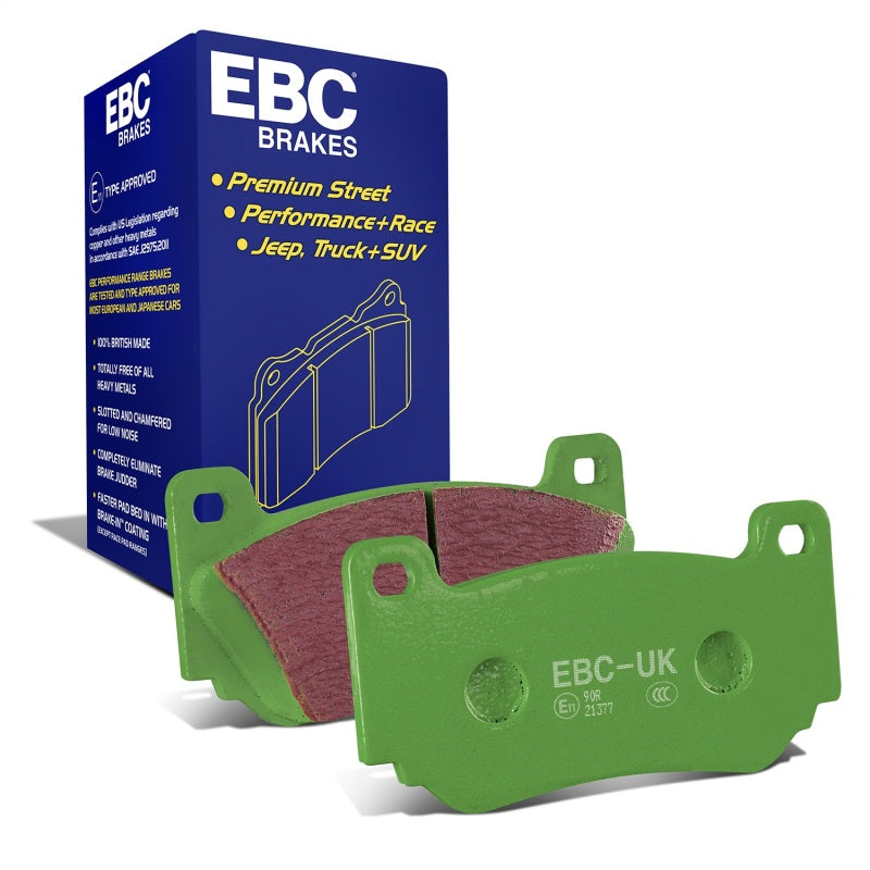EBC 08-11 Lotus Exige 1.8 Supercharged (240) Greenstuff Front Brake Pads