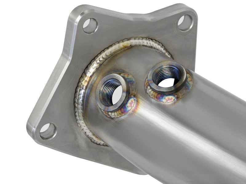 aFe Twisted Steel Down-Pipe Catted 13-16 Cadillac ATS L4-2.0L (t)