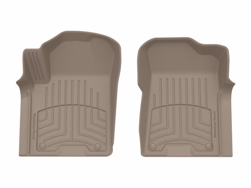 WeatherTech 19-24 Infiniti QX80 Front FloorLiner HP - Tan