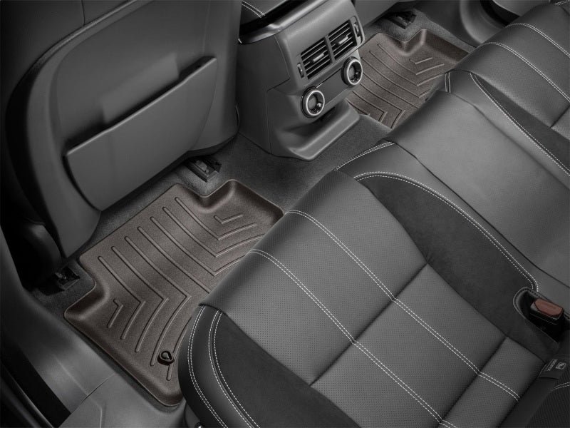 WeatherTech 2017+ Jaguar F-Pace Rear FloorLiner - Cocoa