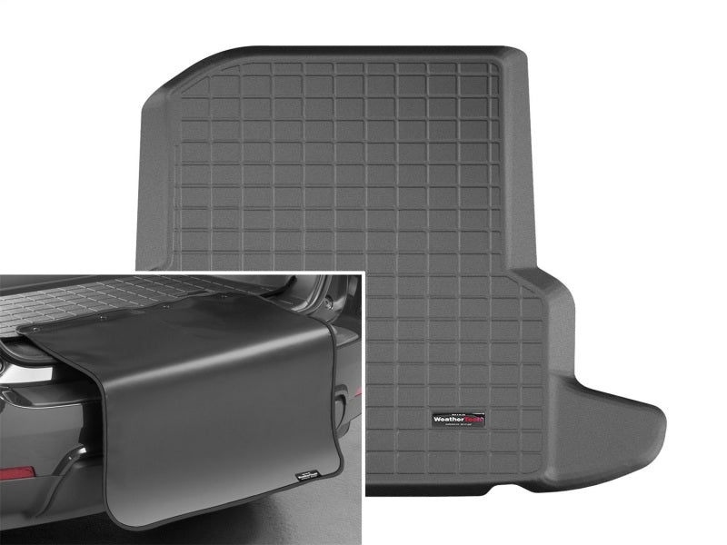 WeatherTech 2018+ Buick Regal Behind 2nd Row Cargo Liner w/Bumper Protector - Black