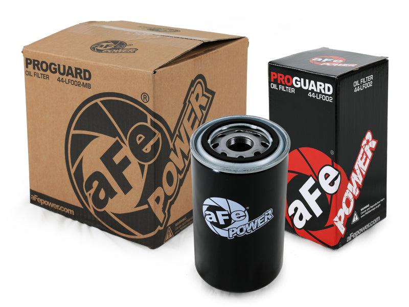 aFe ProGuard D2 Fluid Filters Oil F/F OIL 89-16 Dodge Diesel Trucks L6-5.9L/6.7L (td) (4 Pack)