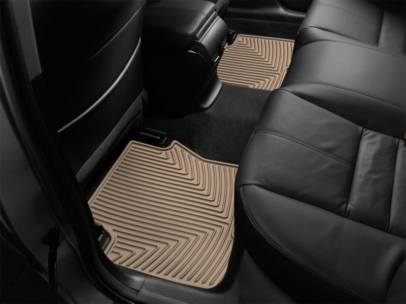 WeatherTech 10+ Honda Crosstour Rear Rubber Mats - Tan