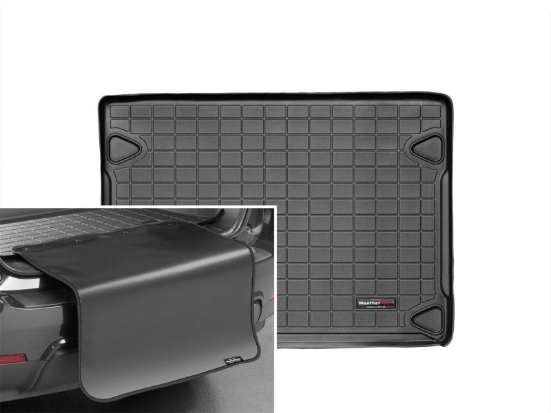 WeatherTech 06-10 Hummer H3 Cargo Liner w/ Bumper Protector - Black