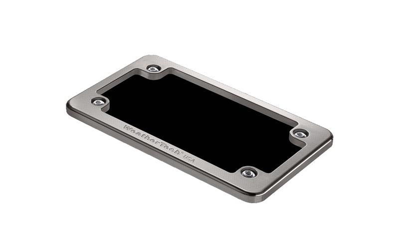 WeatherTech Motorcycle Billet Plate Frames - Red