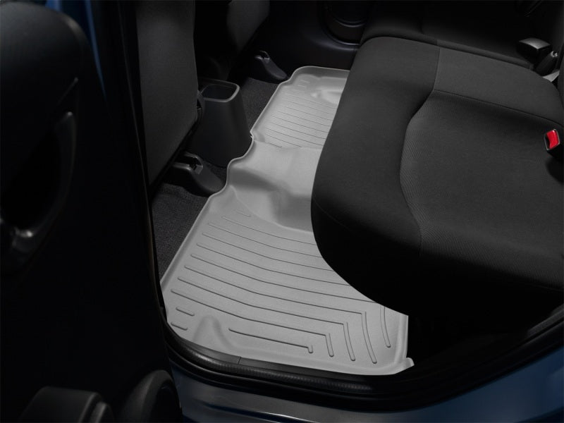 WeatherTech 09-13 Honda Fit Rear FloorLiner - Grey