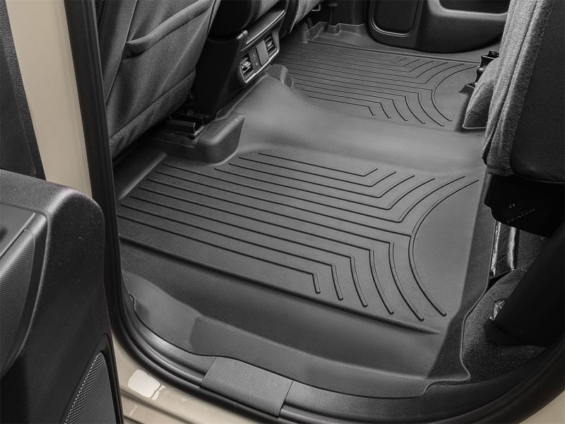 WeatherTech 19-23 Chevrolet Silverado 1500 Rear FloorLiner HP - Black