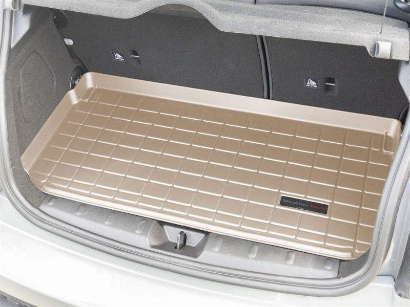 WeatherTech 25-25 MINI Hardtop door Behind 3rd Row Cargo Liners - Tan