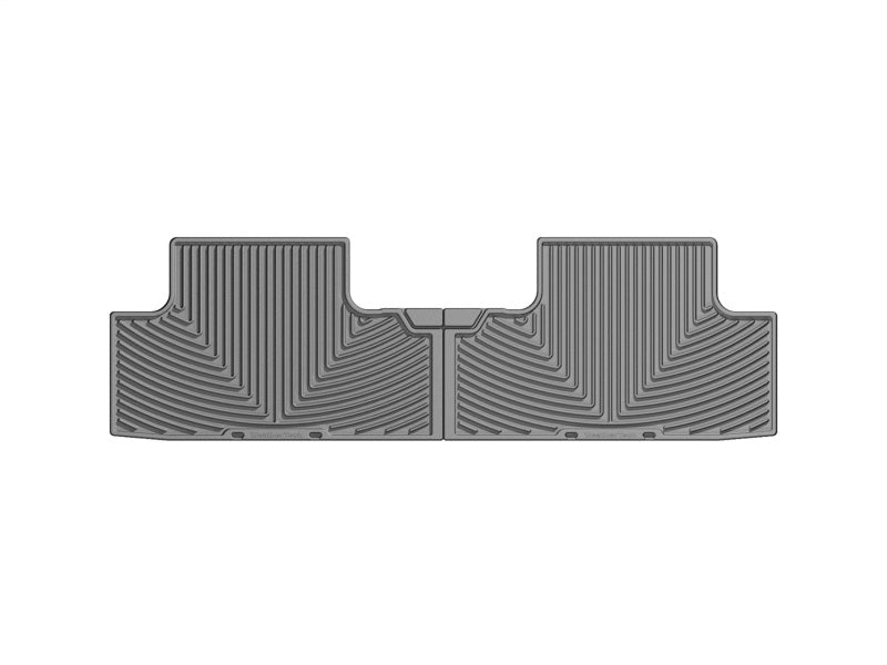 WeatherTech 06-11 Honda Civic Rear Rubber Mats - Grey