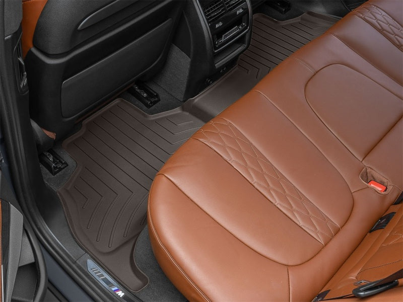 WeatherTech 19-24 BMW X5 40i / 21-23 X5 45e / 20-23 X5 M Rear FloorLiner HP - Cocoa