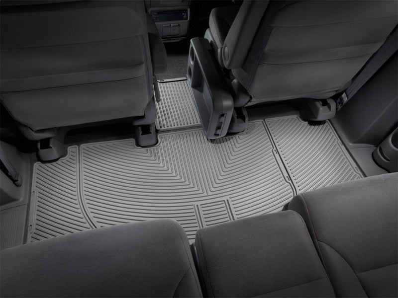 WeatherTech 05-10 Honda Odyssey Rear Rubber Mats - Grey