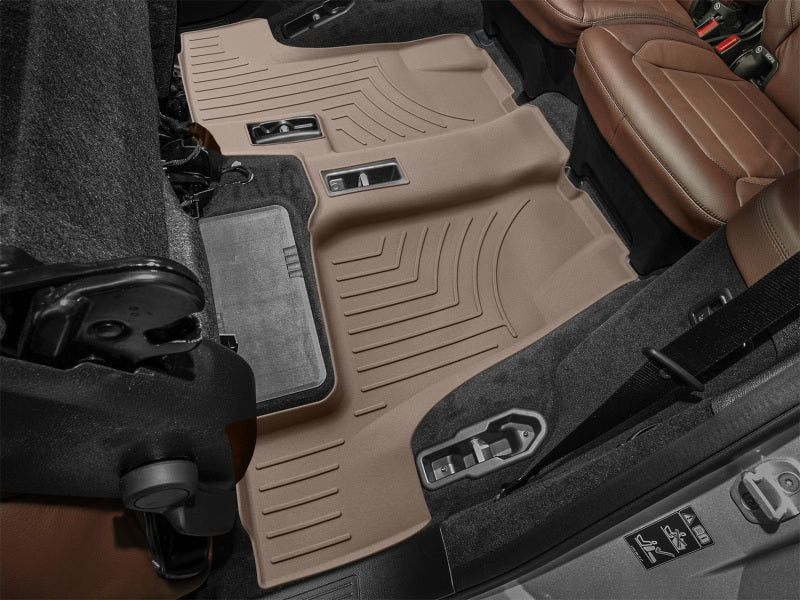 WeatherTech 17-19 Mercedes-Benz GLS-Class/AMG GLS 63 Rear FloorLiner HP - Tan