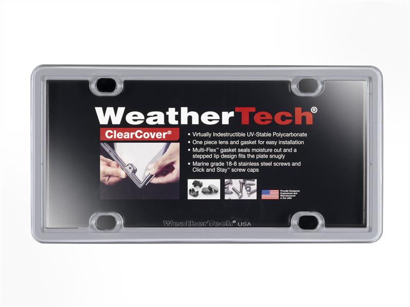 WeatherTech Motorcycle Billet Plate Frames - Black