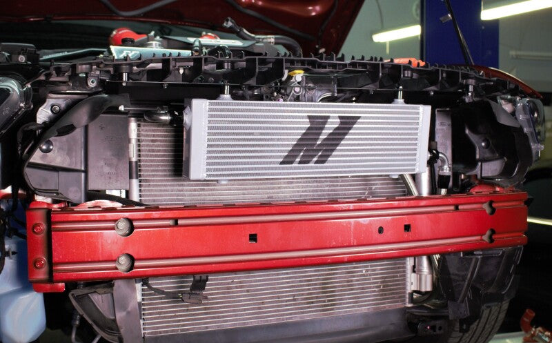 Mishimoto 15-17 Ford Mustang GT Right-Hand Drive Thermostatic Oil Cooler Kit - Black