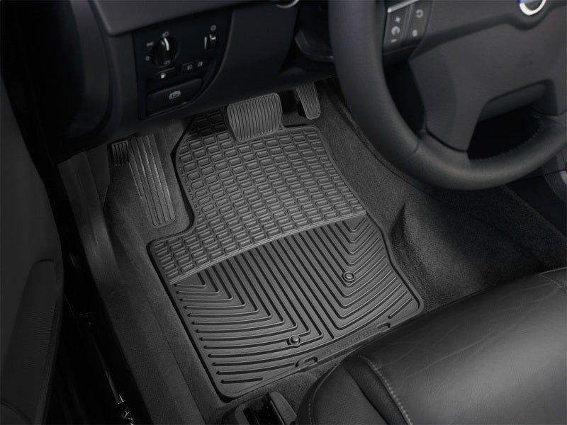 WeatherTech 03-13 Volvo XC90 Front Rubber Mats - Black