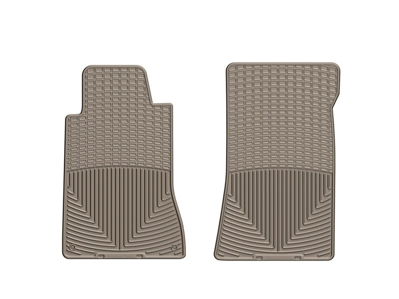 WeatherTech 01-07 Mercedes-Benz C230 Coupe Front Rubber Mats - Tan