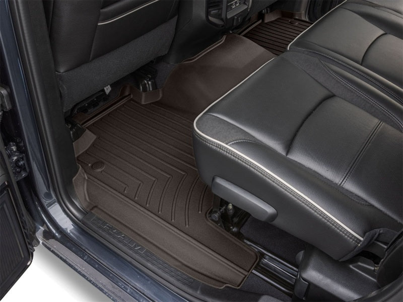WeatherTech 19-23 RAM 2500/3500 (Mega Cab) Rear FloorLiner HP - Cocoa
