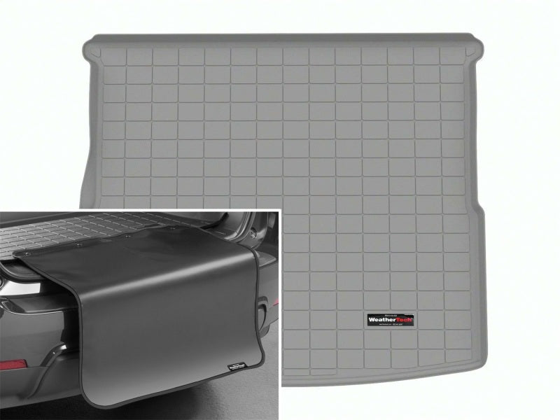 WeatherTech 22-23 Audi Q4 e-tron Cargo With Bumper Protector - Grey