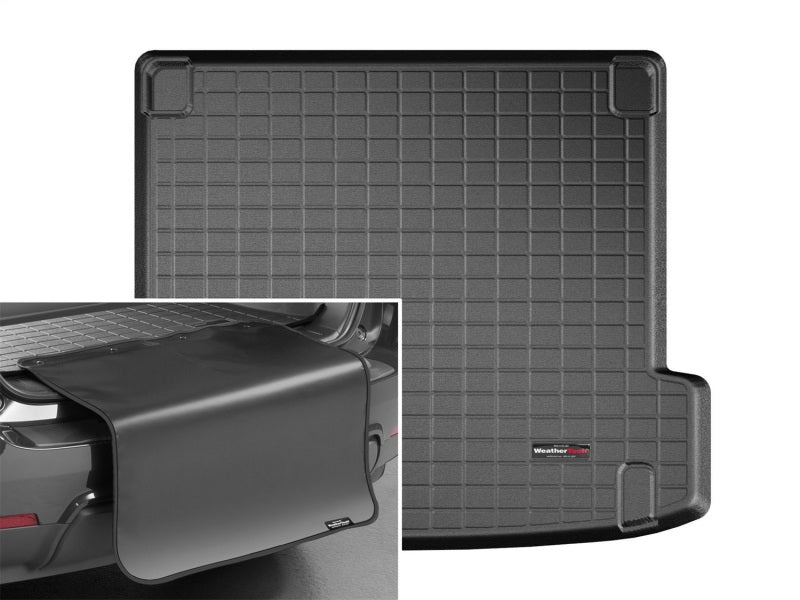 WeatherTech 20-24 BMW X6 40i Cargo With Bumper Protector - Black