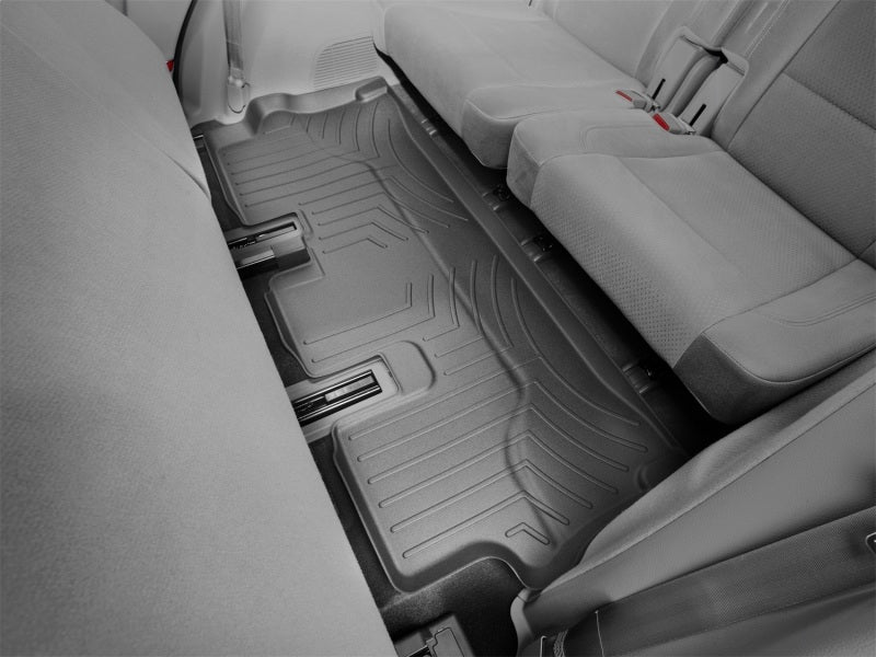WeatherTech 07+ Hyundai Veracruz Rear FloorLiner - Black