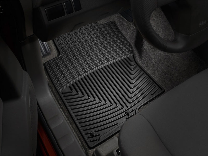 WeatherTech 08+ Nissan Xterra Front Rubber Mats - Black
