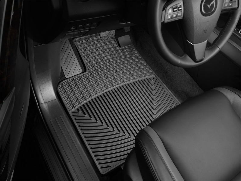 WeatherTech 09+ Mazda CX-9 Front Rubber Mats - Black