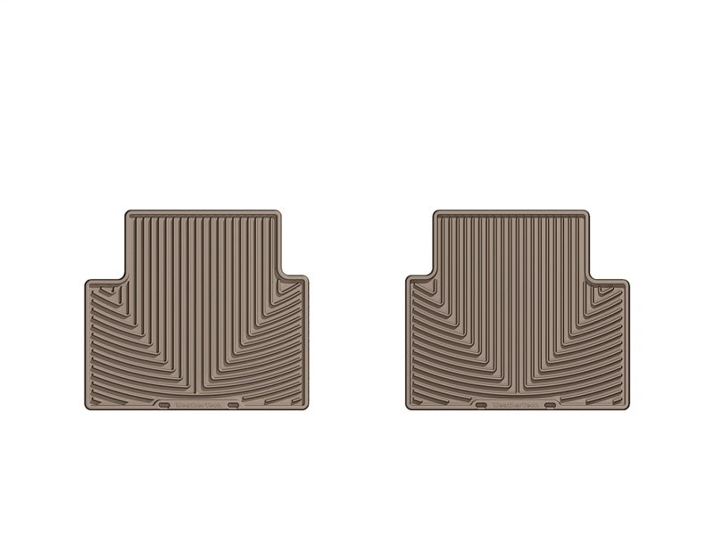 WeatherTech 08-13 Nissan Rogue Rear Rubber Mats - Tan