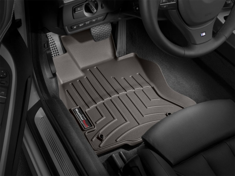 WeatherTech 2012-2015 BMW 6-Series Front FloorLiner - Cocoa