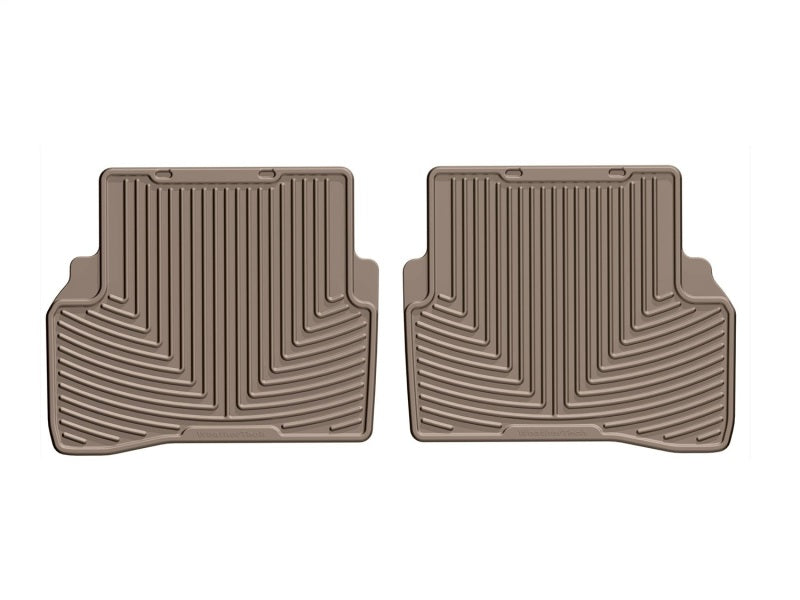WeatherTech 2017+ Mercedes-Benz E-Class Rear Rubber Mats - Tan