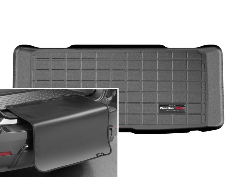 WeatherTech 12-15 Mini Coupe Cargo Liner w/ Bumper Protector - Black