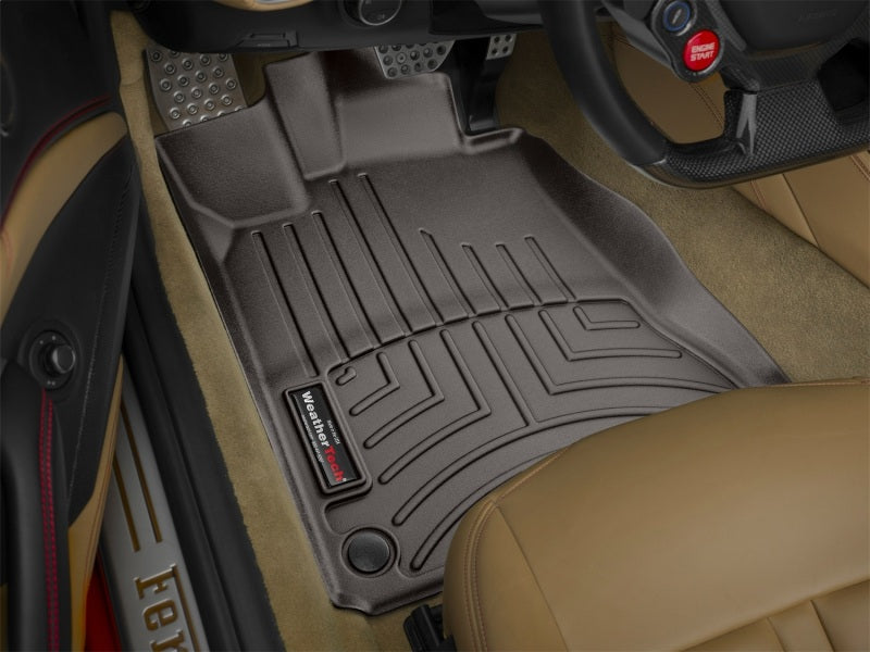 WeatherTech 2015+ Ferrari California T Front FloorLiner - Cocoa