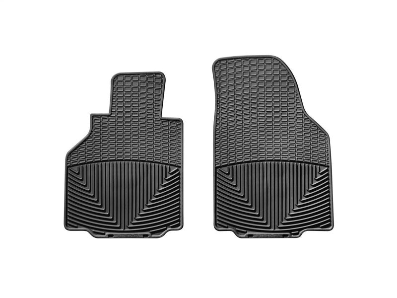 WeatherTech 89-92 Porsche 911 (964) Front Rubber Mats - Black
