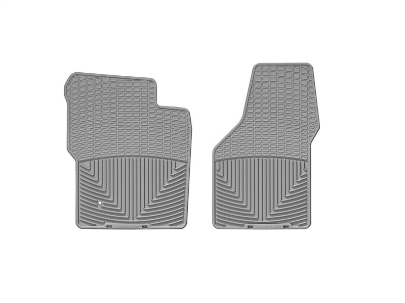 WeatherTech 99-07 Ford F250 Super Duty Crew Front Rubber Mats - Grey