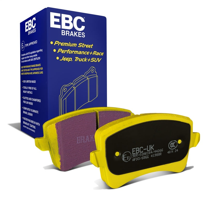 EBC 09-11 Audi A4 2.0 Turbo Yellowstuff Rear Brake Pads
