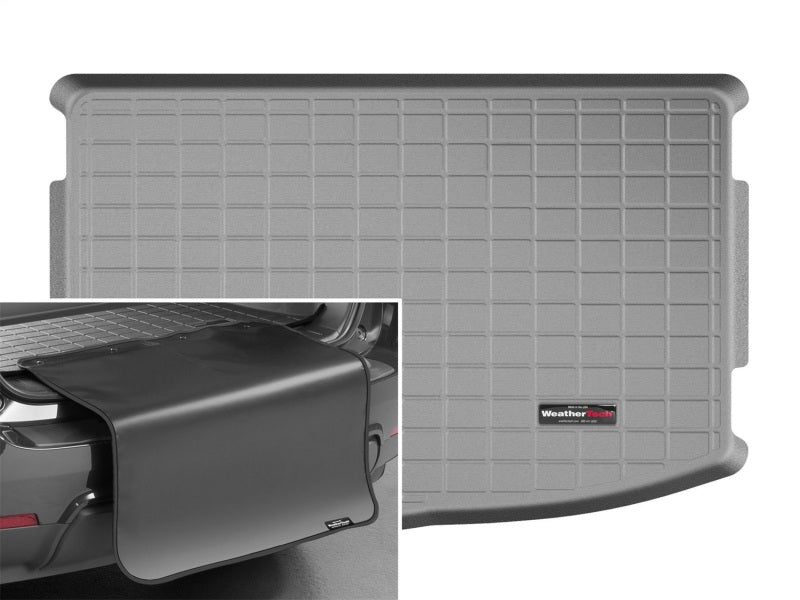 WeatherTech 2018 + Kia Rio Cargo w/ Bumper Protector - Grey