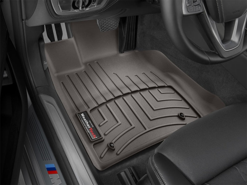 WeatherTech 2016+ BMW 7-Series Front FloorLiner - Cocoa