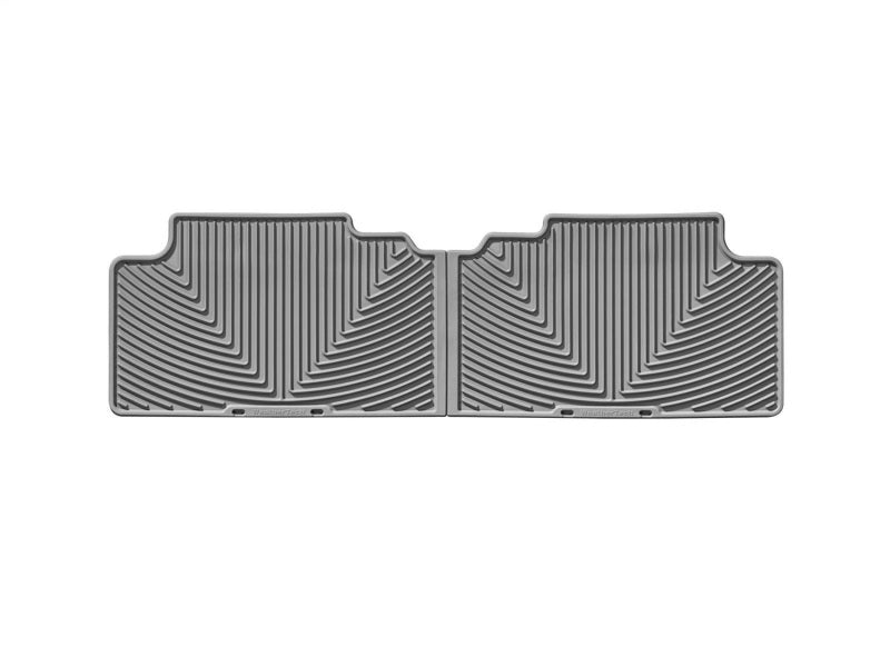 WeatherTech 06-11 Honda Civic Sedan Rear Rubber Mats - Grey
