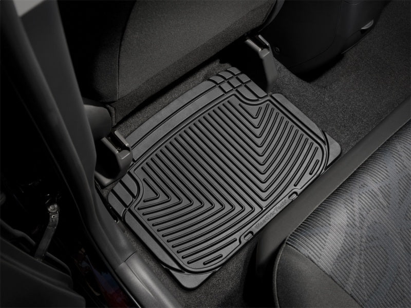 WeatherTech 03-06 Lincoln Navigator/Navigator L Rear Rubber Mats - Black