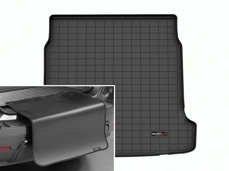 WeatherTech 2023 Hyundai Ioniq 6 Cargo Liner w/Bumper Protector - Black