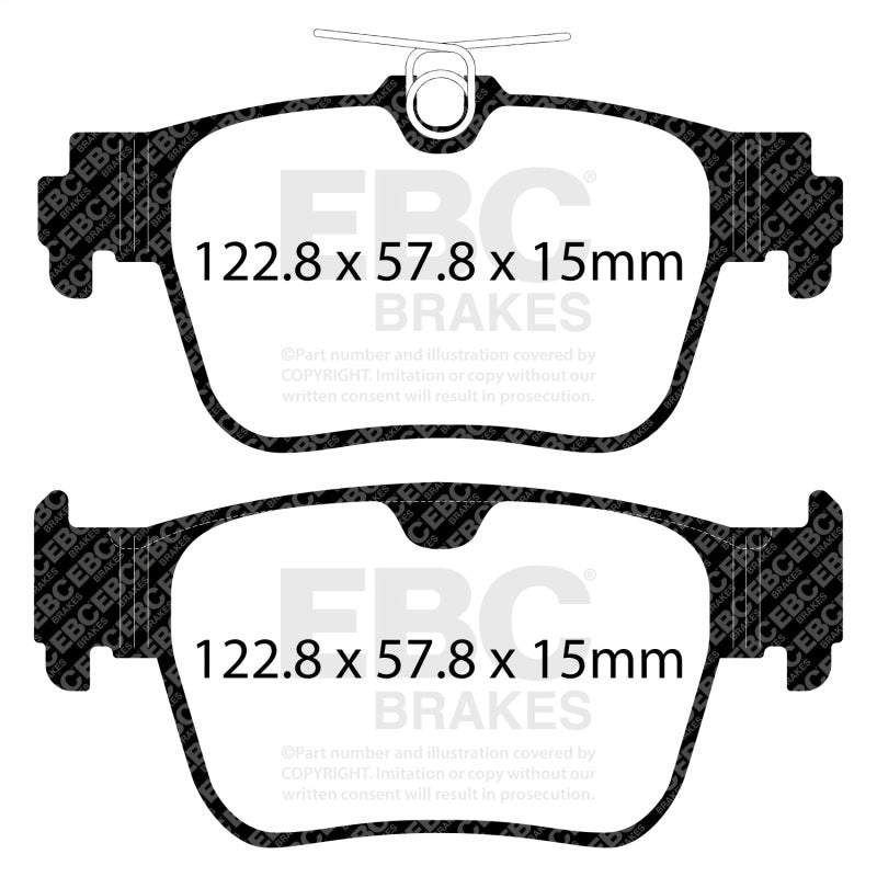 EBC 2022+ Volkswagen GTi Mk8 2.0T Rear Ultimax Brake Pads