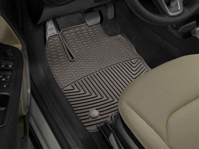 WeatherTech 2015+ Jeep Renegade Front Rubber Mats - Cocoa