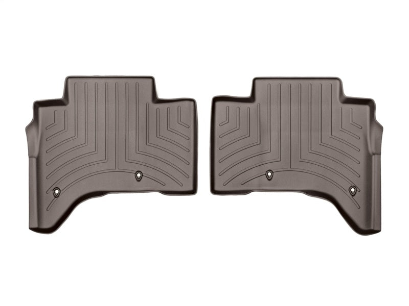 WeatherTech 2013+ Land Rover Range Rover Rear FloorLiner - Cocoa