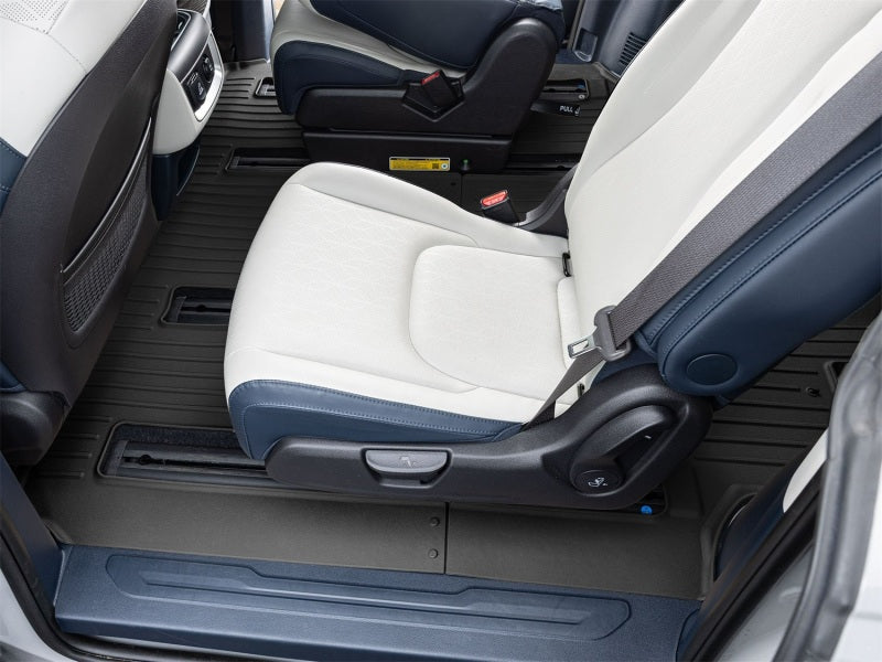 WeatherTech 22-25 Kia Carnival 7 & 8-Passenger Rear FloorLiner HP - Black