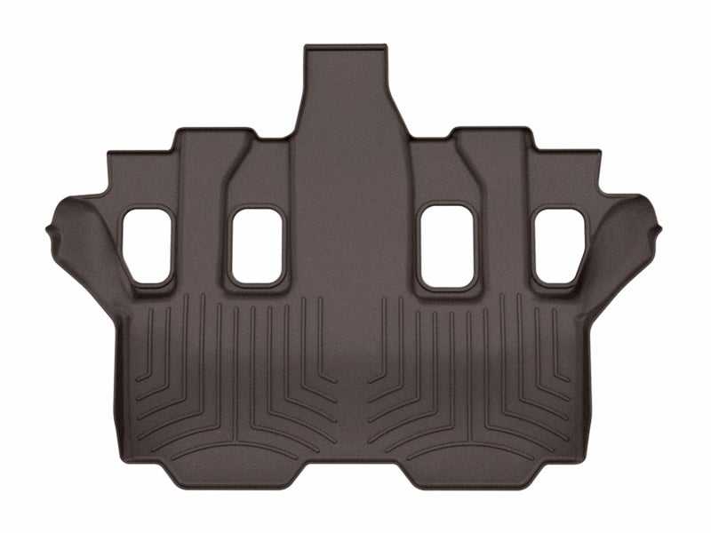 WeatherTech 22-24 Lexus LX-600 7-Passenger Seating-2nd Row Rear FloorLiner HP - Cocoa