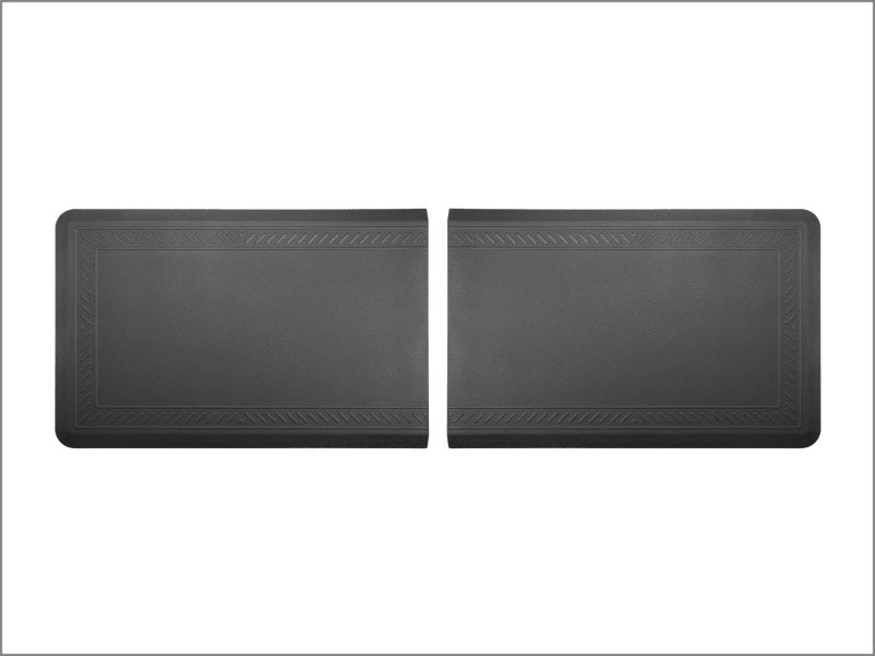 WeatherTech Comfort Mat Connect End Mats 24 x 36in. (2 Qty) Bordered - Black