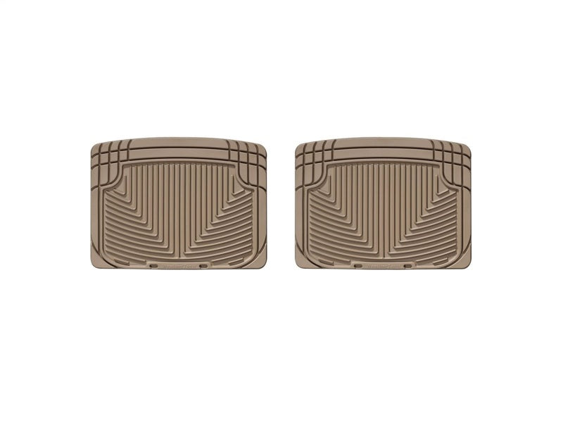 WeatherTech 93 Mercedes-Benz 300CE Rear Rubber Mats - Tan