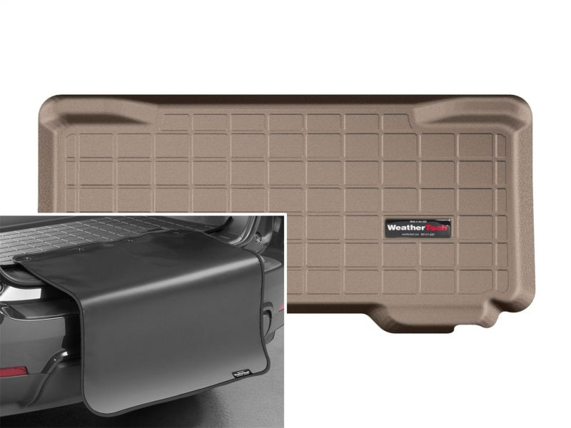 WeatherTech 2014+ Mini Hardtop Cargo Liner w/Bumper Protector - Tan
